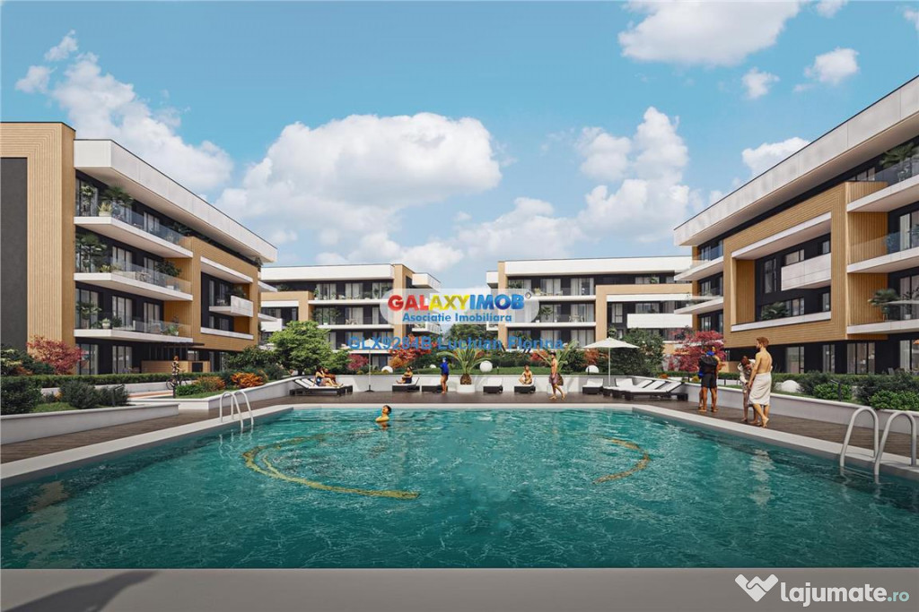 Apartament 2 camere, piscina, et.1 I Astorium Garden