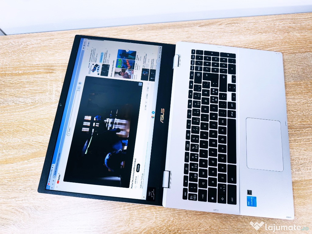 Laptop ASUS ChromeBook, 15.6” FULL HD, ULTRA-Slim, SSD, Livrare Grat