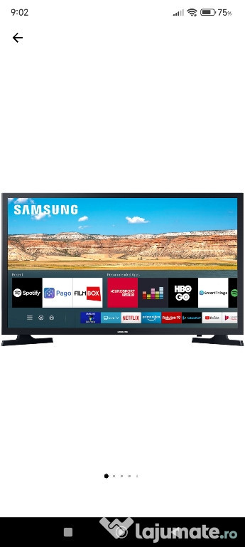 Televizor SAMSUNG LED 32T4302, 80 cm, Smart, HD, Clasa F