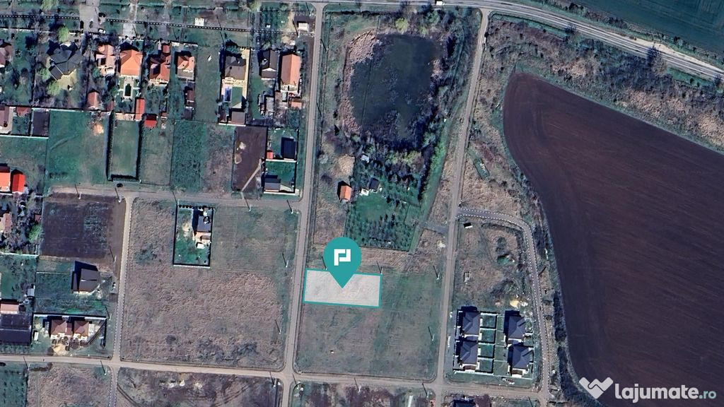 Teren de 1.000 mp în Fântânele, Arad