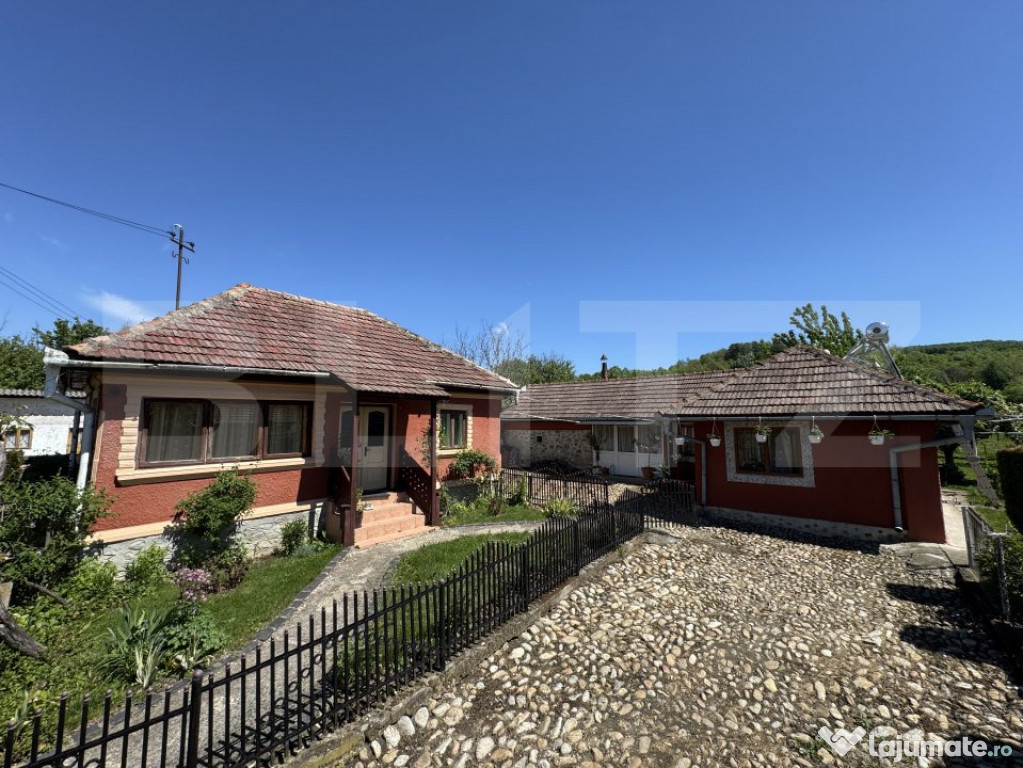 Casa plan parter si 13000 mp teren, zona Balcesti