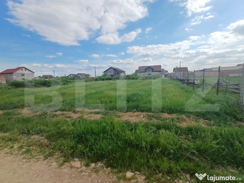Teren intravilan de vanzare, 868 mp, zona Cartier Narciselor