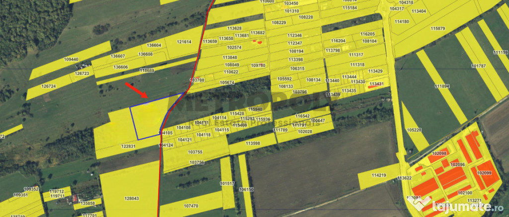 Teren intravilan 10.000 mp, zona Calea Cisnadiei