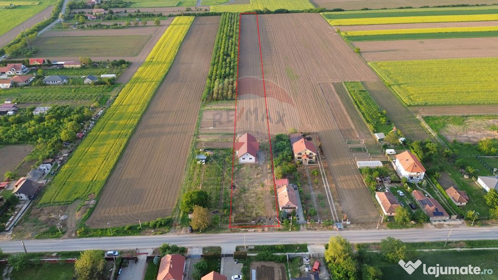 Casă cu 5 camere finisata si 10.400 m2 teren de vânzare...