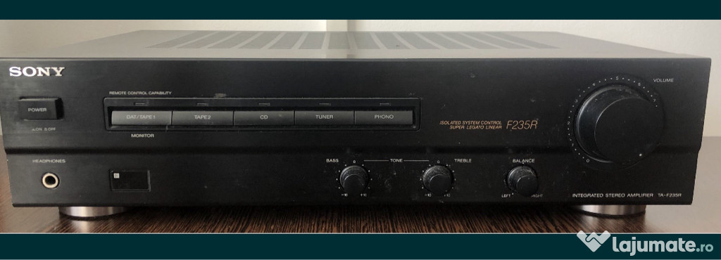 Amplificator Sony TA-F235R + 2 boxe + telecomanda