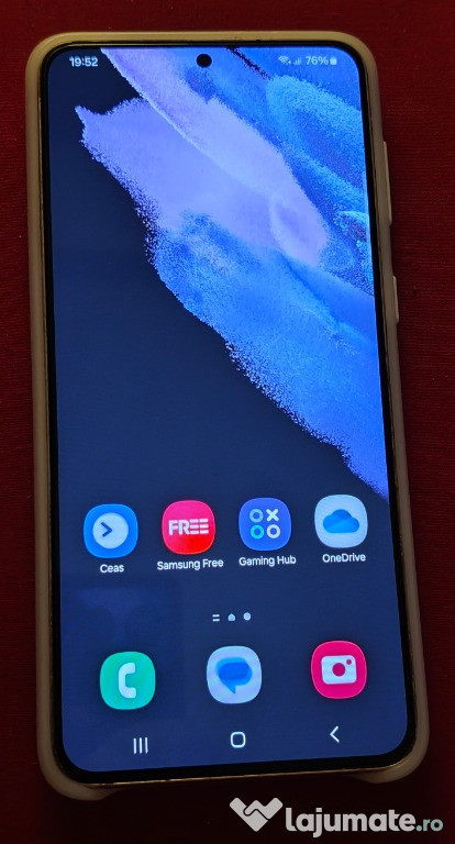 Telefon Samsung S21 Plus, 5G, ROM - 256 GB, RAM - 8 GB, negociabil