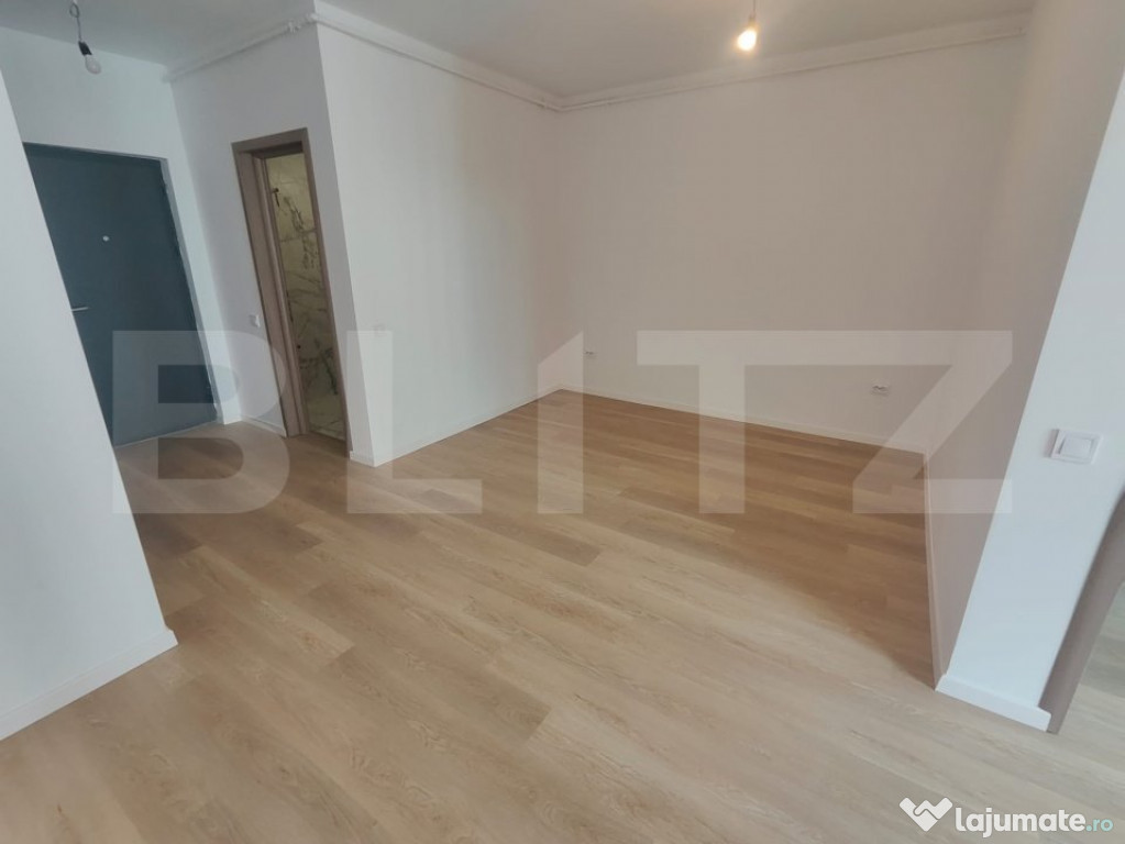 Apartament 1 camera, 39 mp, parcare, zona Spitalului Regiona
