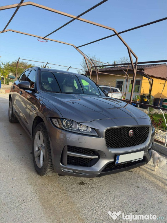 Jaguar F-Pace 2020 – 180 CP, R-Sport, automata,Trapa, Piele, 77000 km