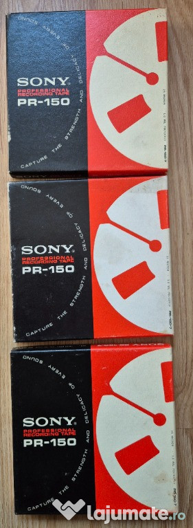 Lot 3 benzi magnetofon Sony PR-150