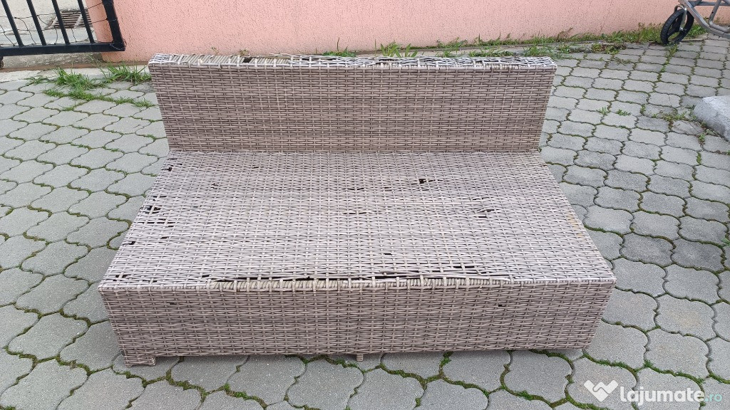 Cadru din metal pentru canapea coltar pentru gradina/terasa