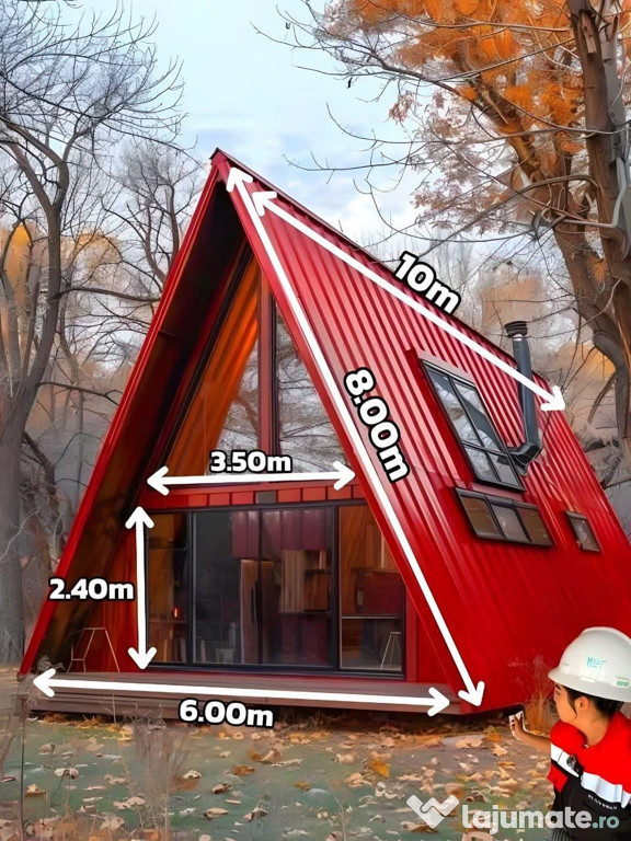 Case cabane lemn modulare