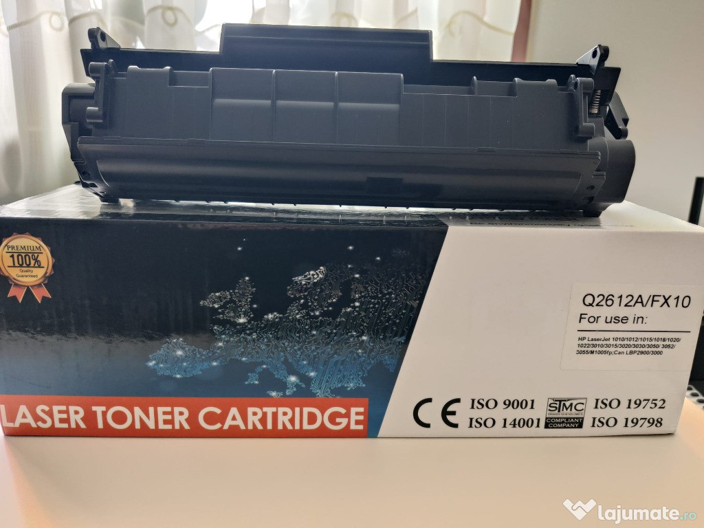 Toner negru pentru Kyocera Samsung Xerox Minolta, cerneală neagră cern