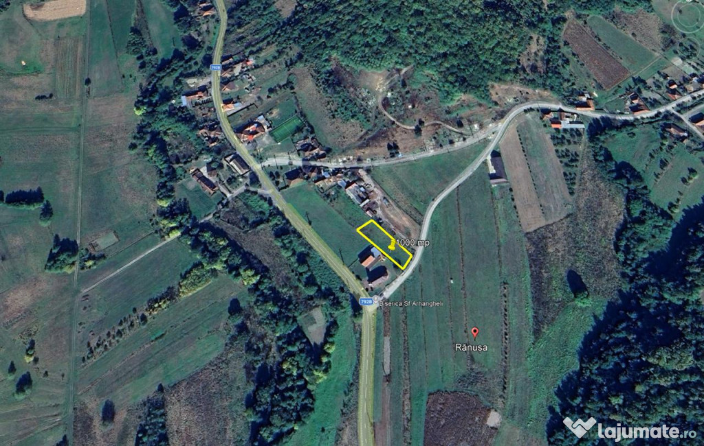 Loc de casa in Ranusa, Jud. Arad 1 000 mp
