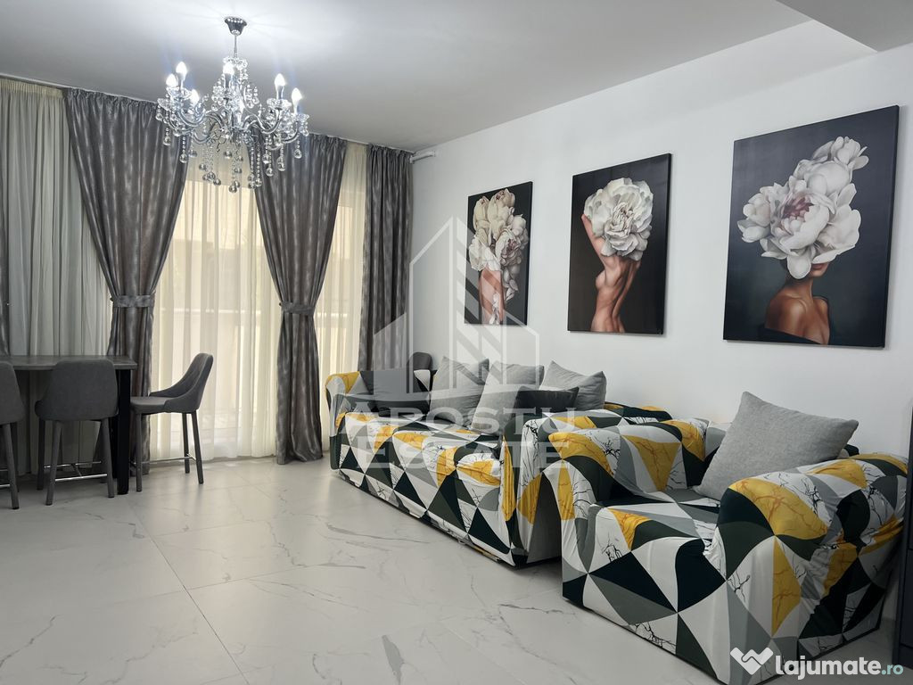 Apartament cu 3 camere, loc de parcare, terasa, in Dumbra...