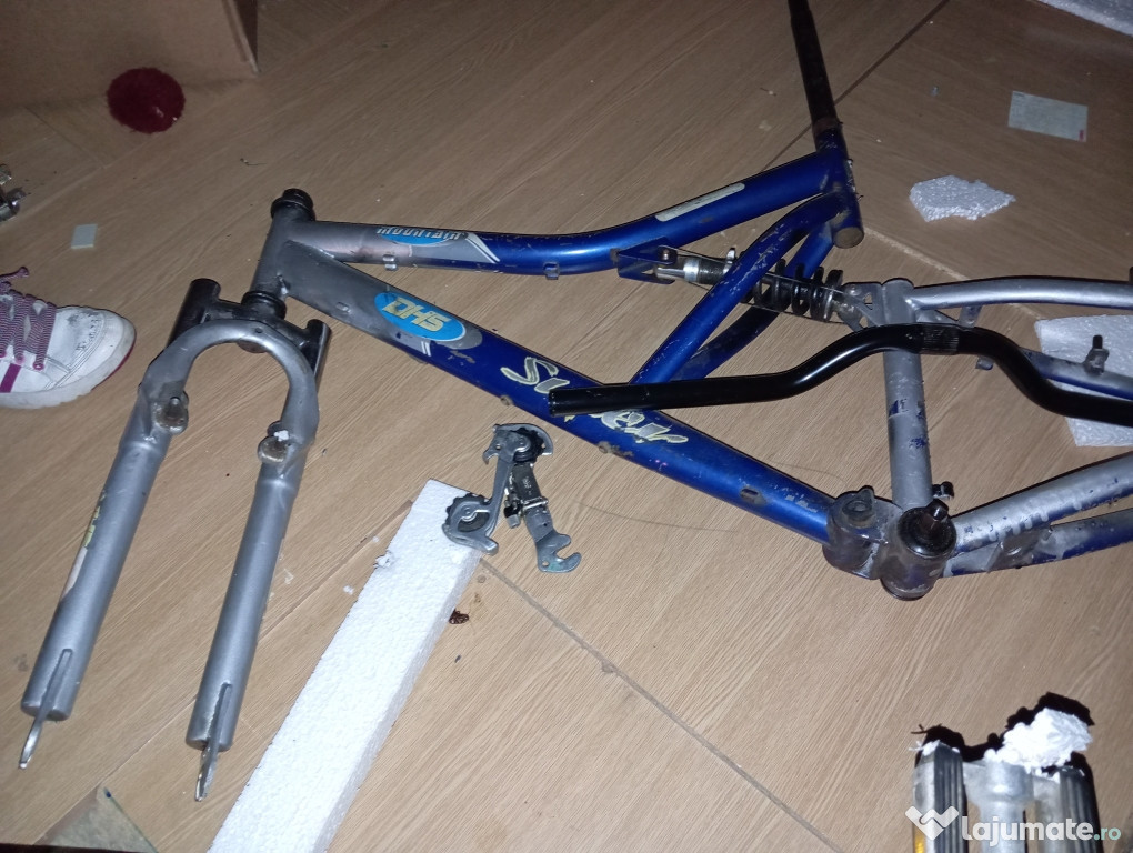 Cadru mtb cu furca 26 full suspensie