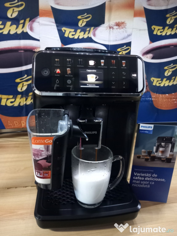 Expresor cafea Philips Latte GO 5500 Câteva cafele.