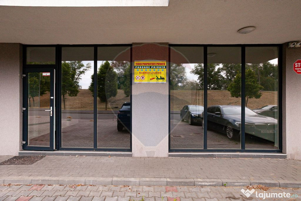 Spațiu comercial de 95 mp la parter – finisaje premium...
