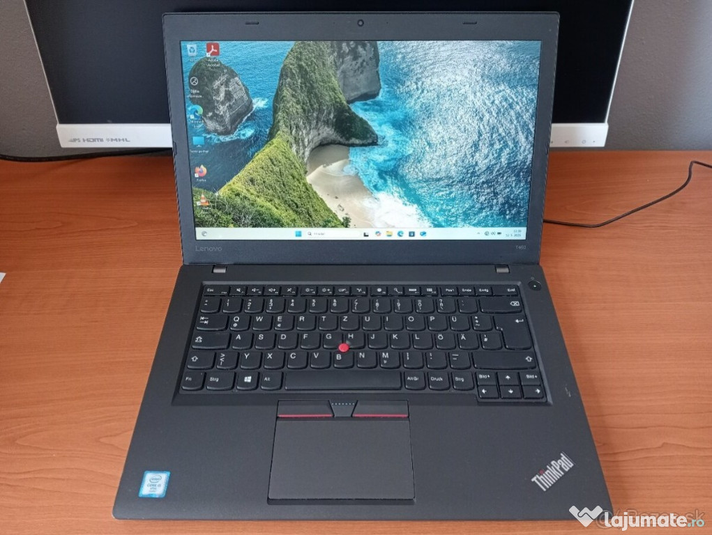Laptop Lenovo Thinkpad 14" FullHD T460 Intel i5 16GB RAM 160
