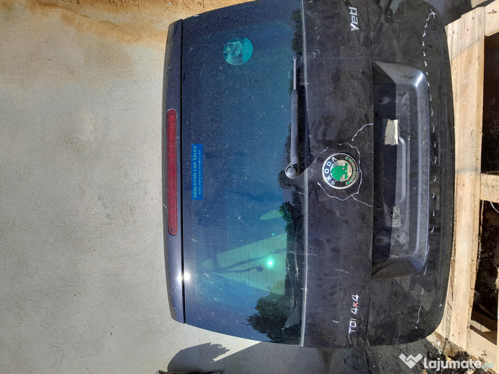 Hayon Skoda Yeti 2010