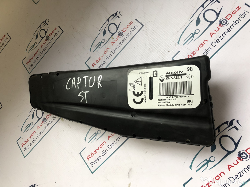 Airbag scaun stanga fata Renault Captur 2015