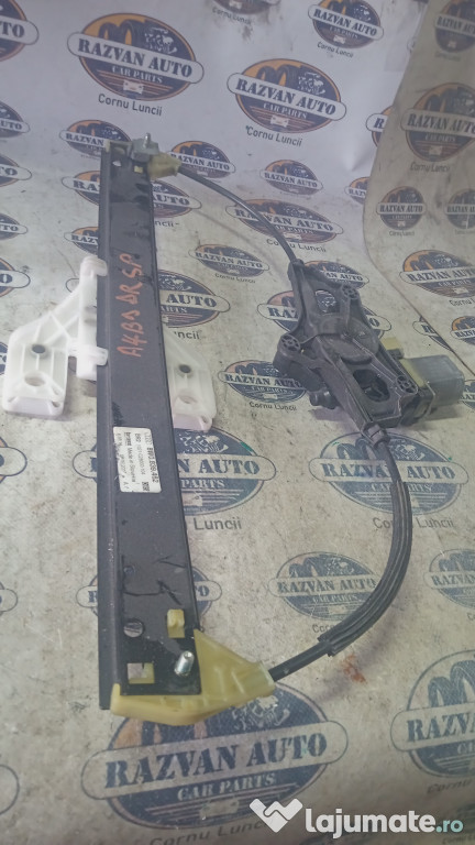 Macara geam dreapta spate Audi A4 B9 2016