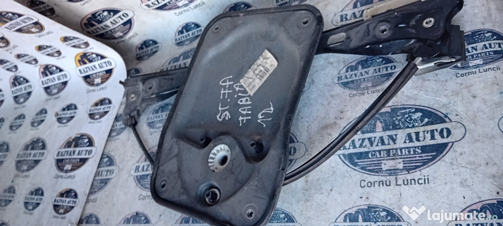 Macara geam stanga fata Skoda Fabia 2 2010