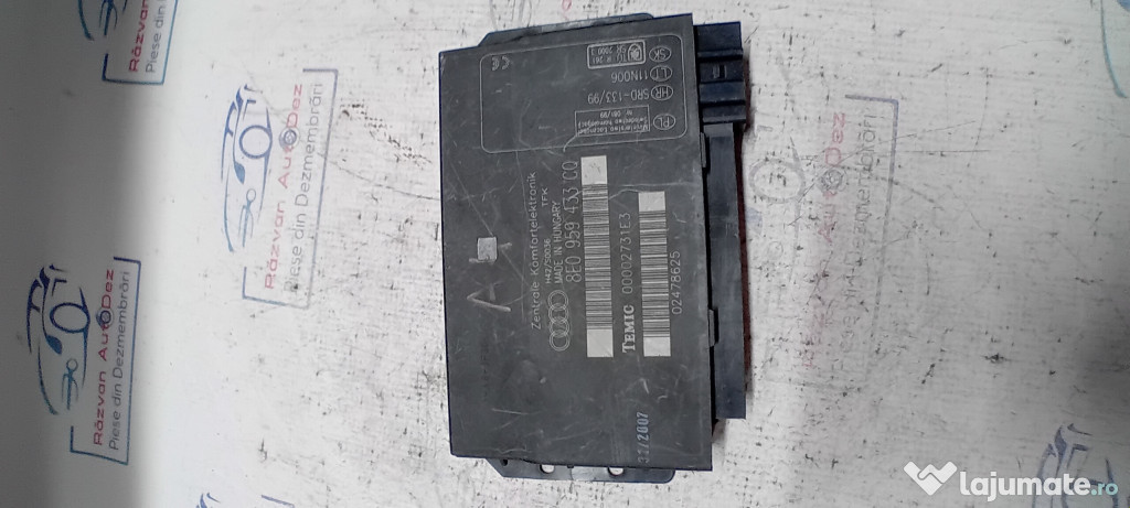 Calculator confort Audi A4 B7 2007