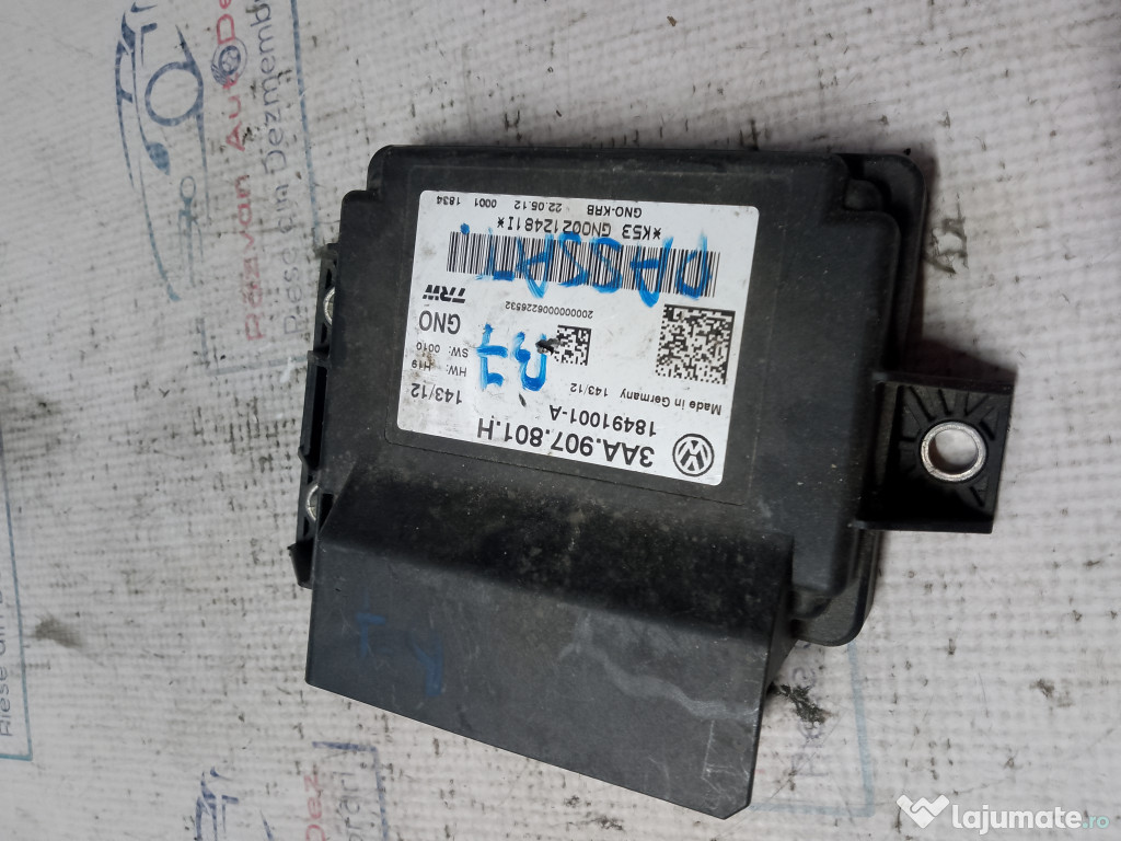 Modul frana de mana Volkswagen Passat B7 2012