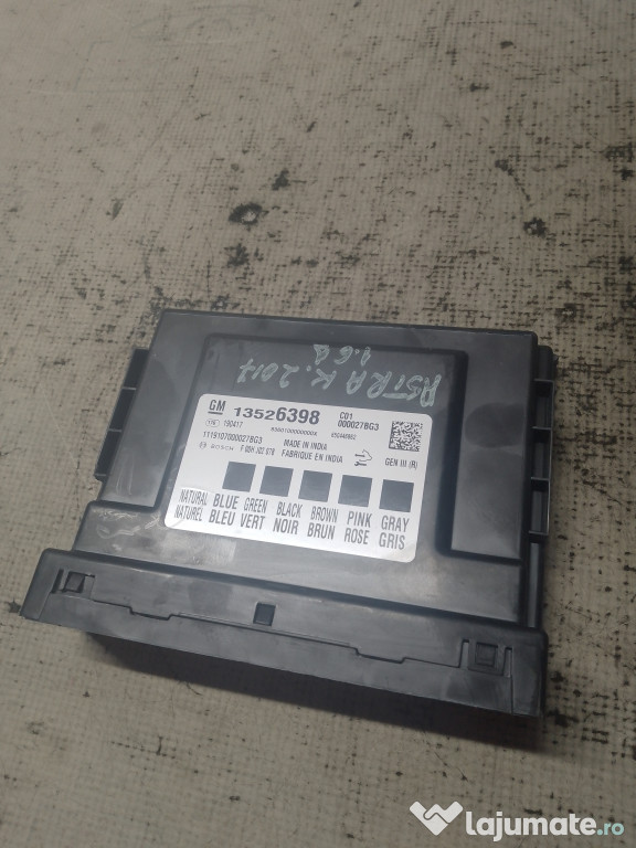 Calculator confort Opel Astra K 1.6 Motorina 2016