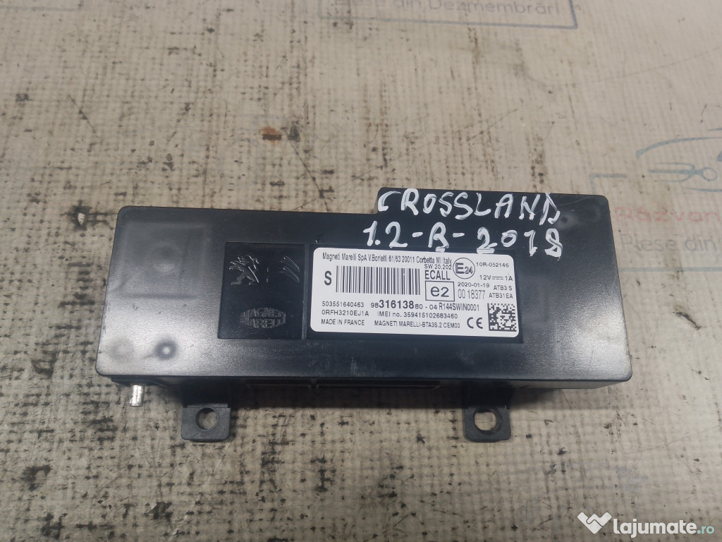 Modul bluetooth Opel Crossland 1.2 Benzina 2018