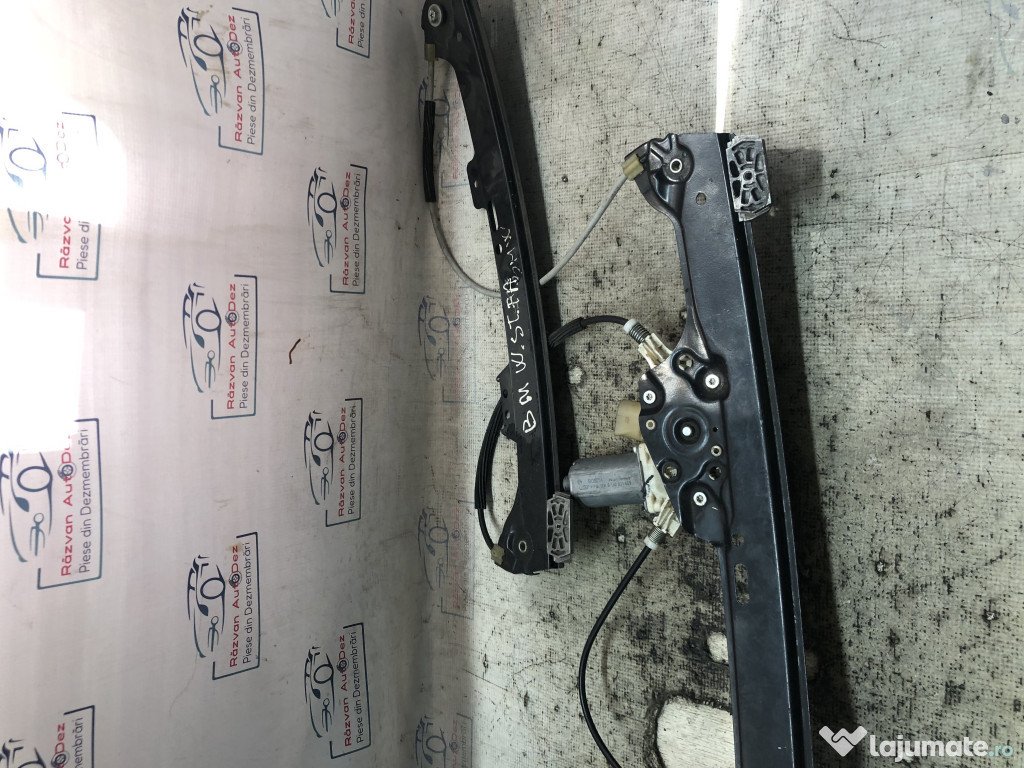 Macara geam stanga fata BMW 520 E60 2009