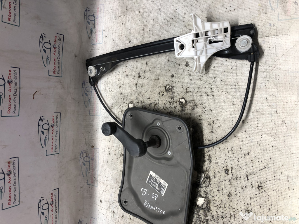 Macara geam stanga spate Skoda Roomster 2008
