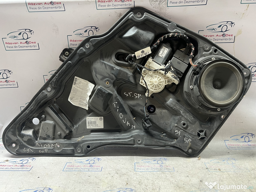 Macara geam stanga spate Volkswagen Tiguan 2009