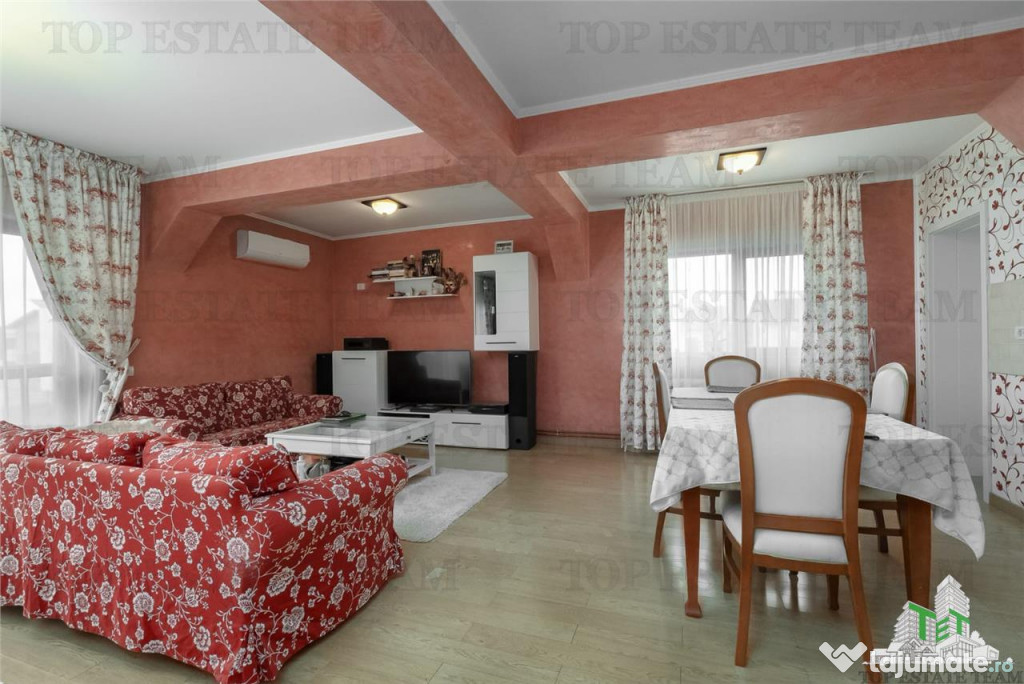 Apartament de inchiriat 3 camere curte in Domnesti la doa