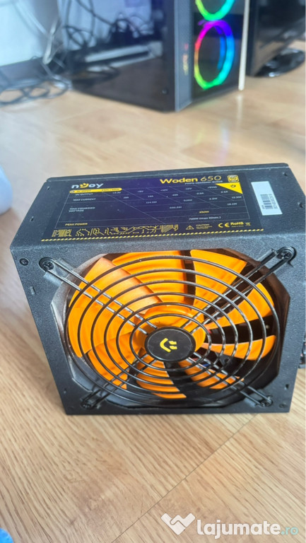 Sursa pc njoy. 650 w 80+gold