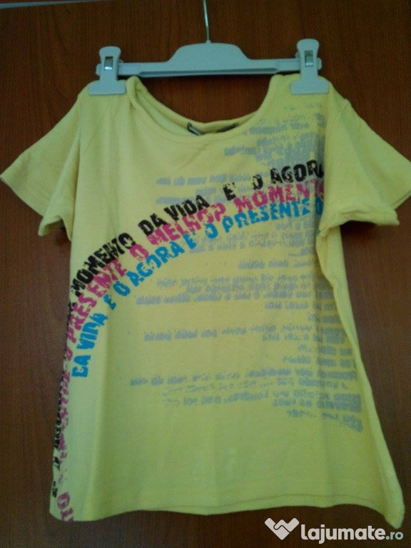 Tricou dama galben (M)