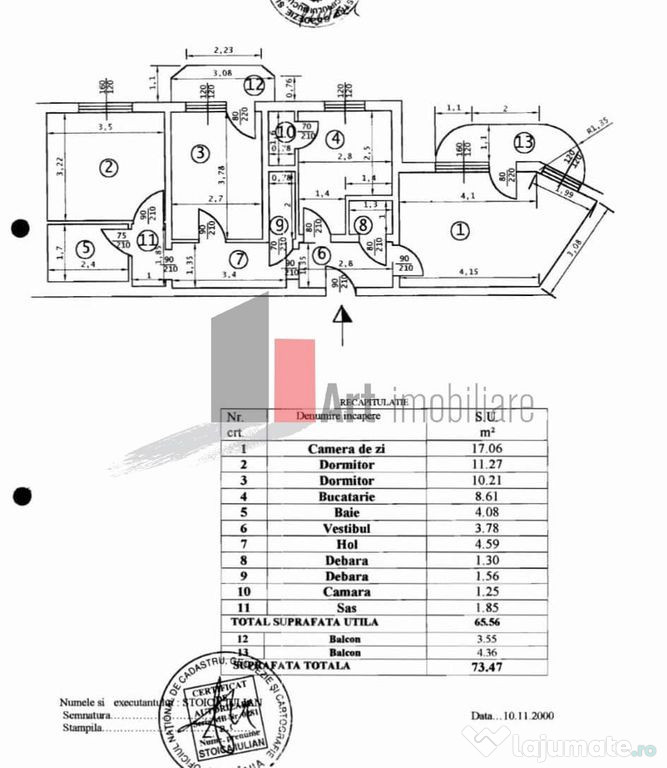 Vânzare apartament decomandat 3 camere Berceni - Spiru H...
