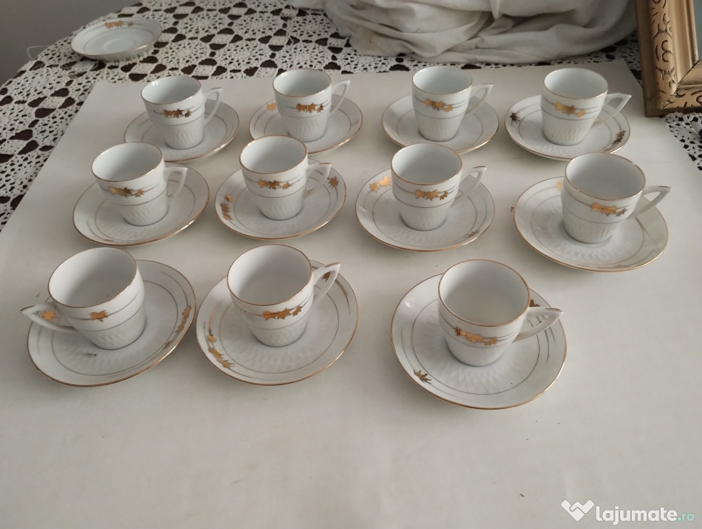 Set cana mica și farfurioara ptr țuică , cafea