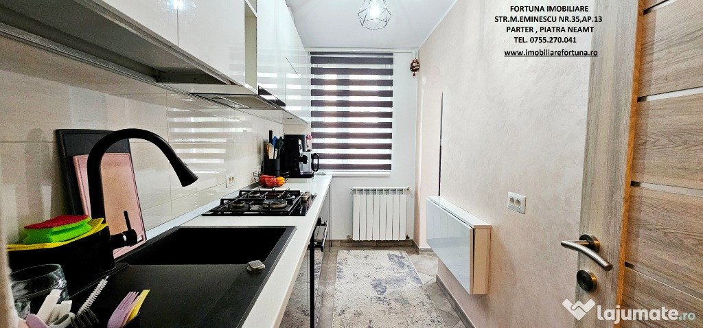 Apartament 2 camere renovat,mobilat,utilat,loc parcare,zona Darmanesti