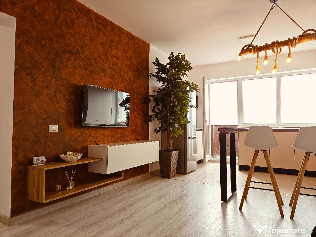 Apartament 2 cam mobilat,54mp+parcare Sânpetru, Brașov Subcetate City