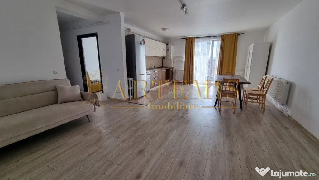 Apartament de 2 camere, 58 mp., zona Florilor