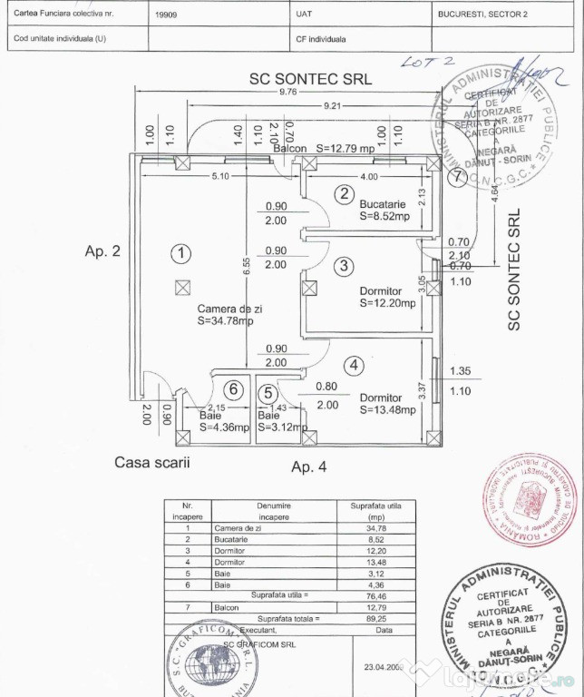 Apartament 3 camere, 2 bai, 2 balcoane, Colentina, Fundeni, Maior Baci