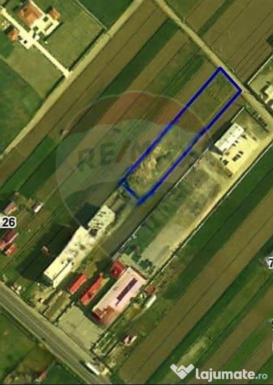 TEREN INTRAVILAN BRADESTI ,4909 MP, DESCHIDERE 31 M ,ZONA...