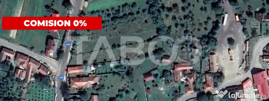Teren intravilan 1764 mp toate utilitatiile in fata terenulu