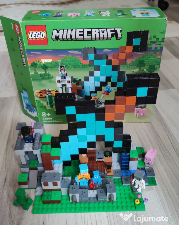 LEGO Minecraft - Avanpostul sabiei 21244, 427 piese