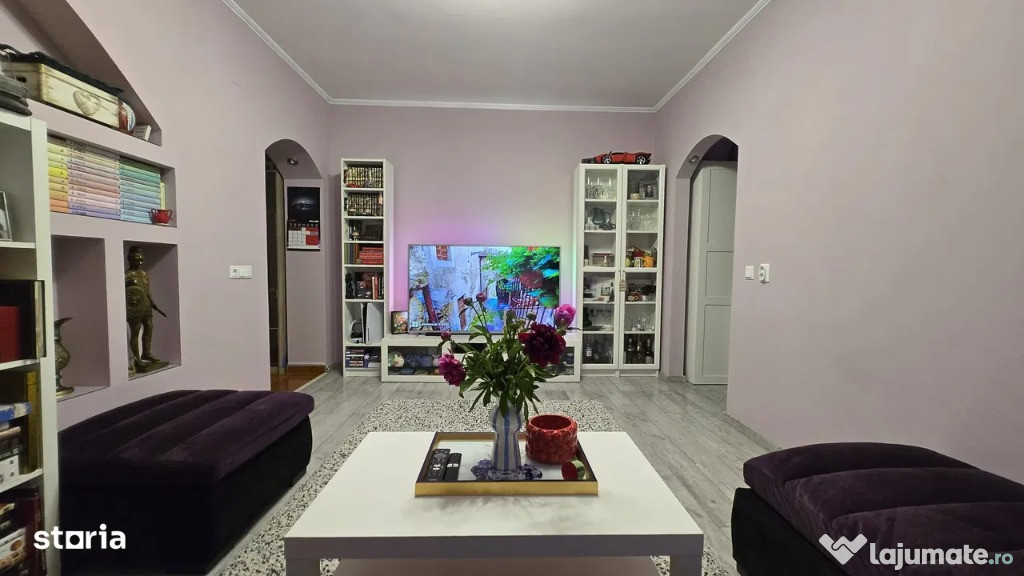 Apartament 3 camere, ultracentral, complet mobilat si utilat.