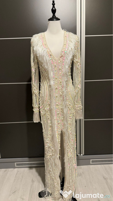 Rochie alba Asos Luxe