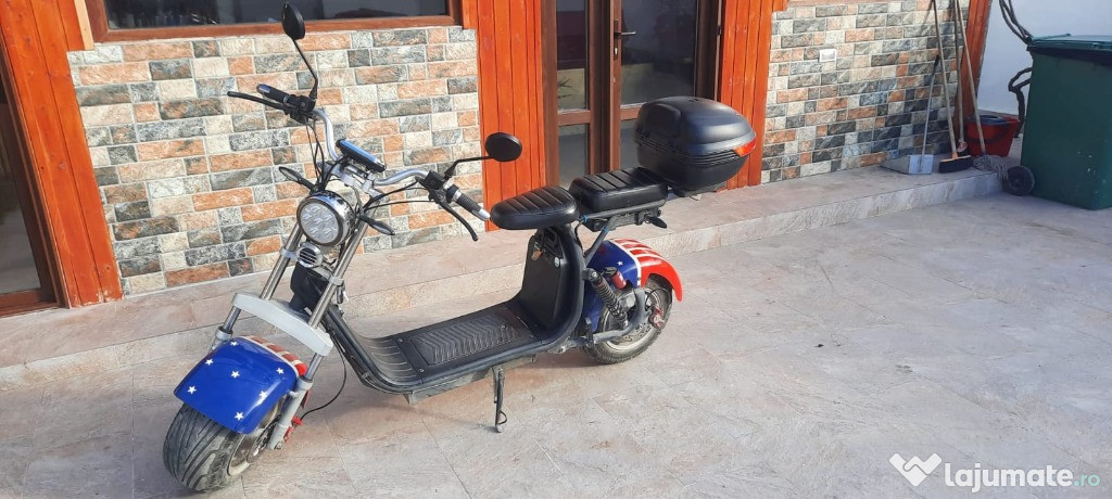 Vand scuter electric, 2 locuri, 3 trepte de viteza
