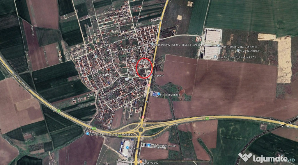 Anunturi vanzari terenuri in Lazu