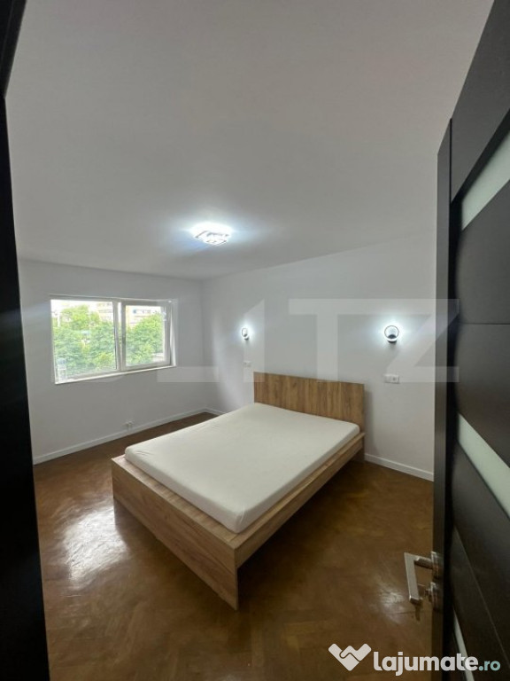 Apartament 2 camere renovat, 45 mp utili + balcon 11 mp, de